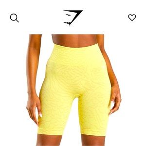 Gymshark medium yellow